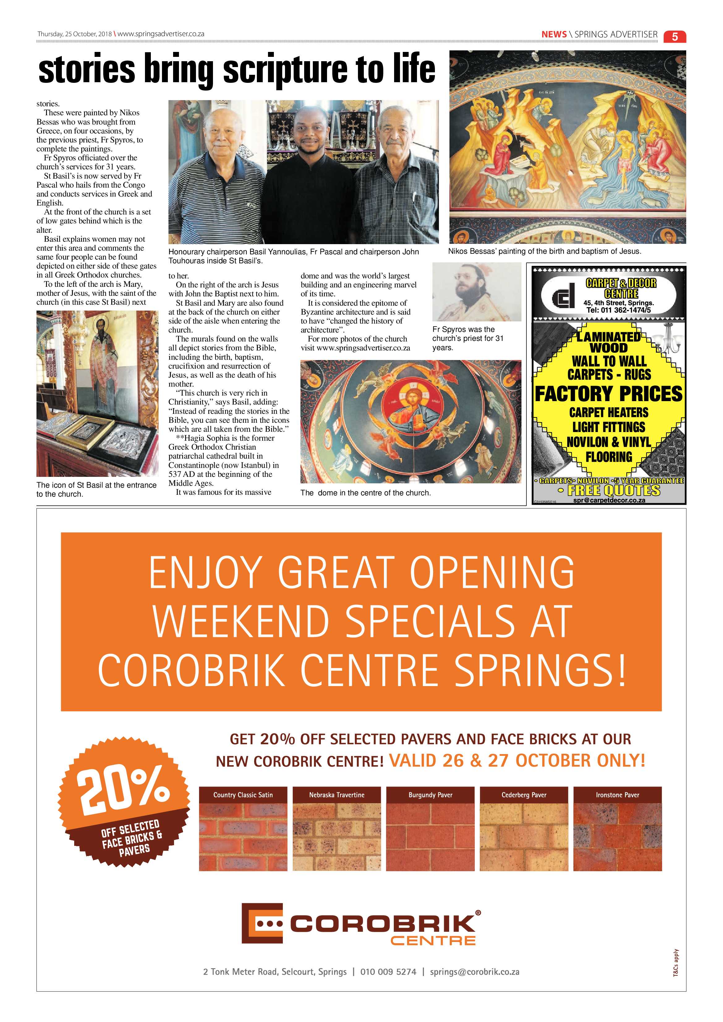 Springs advertiser 25 October 2018 page 5